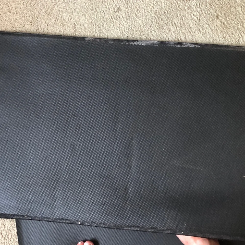 Black Helmet Logo Doormat